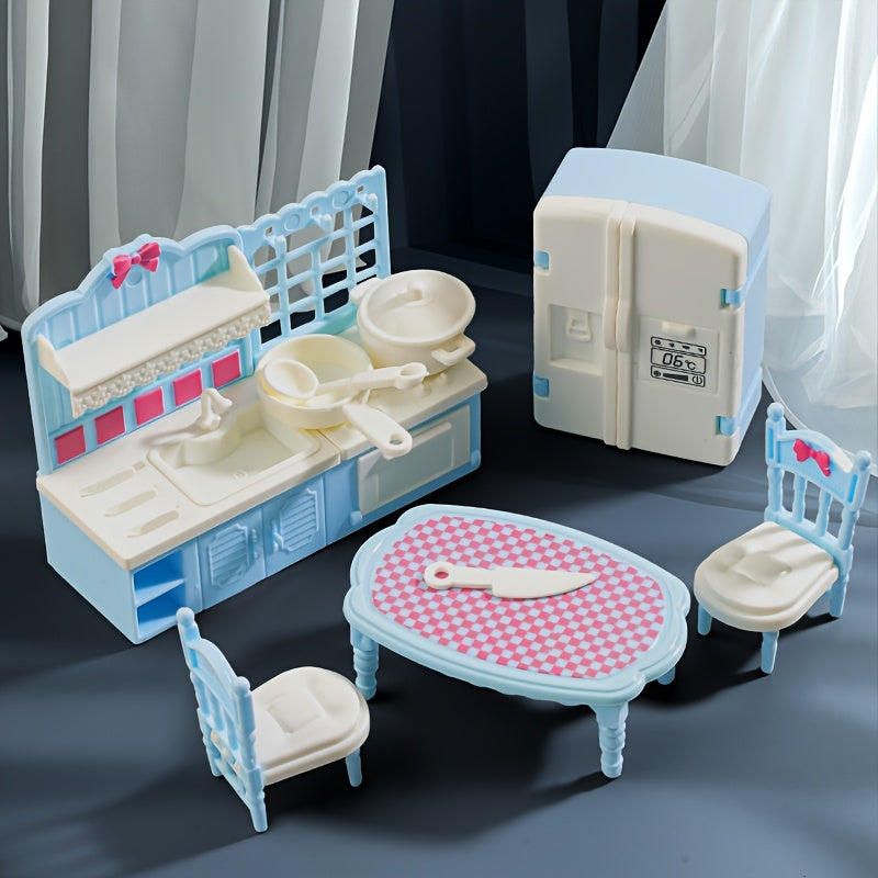 Mini Furniture Set for Dollhouse Microfurniture Kit