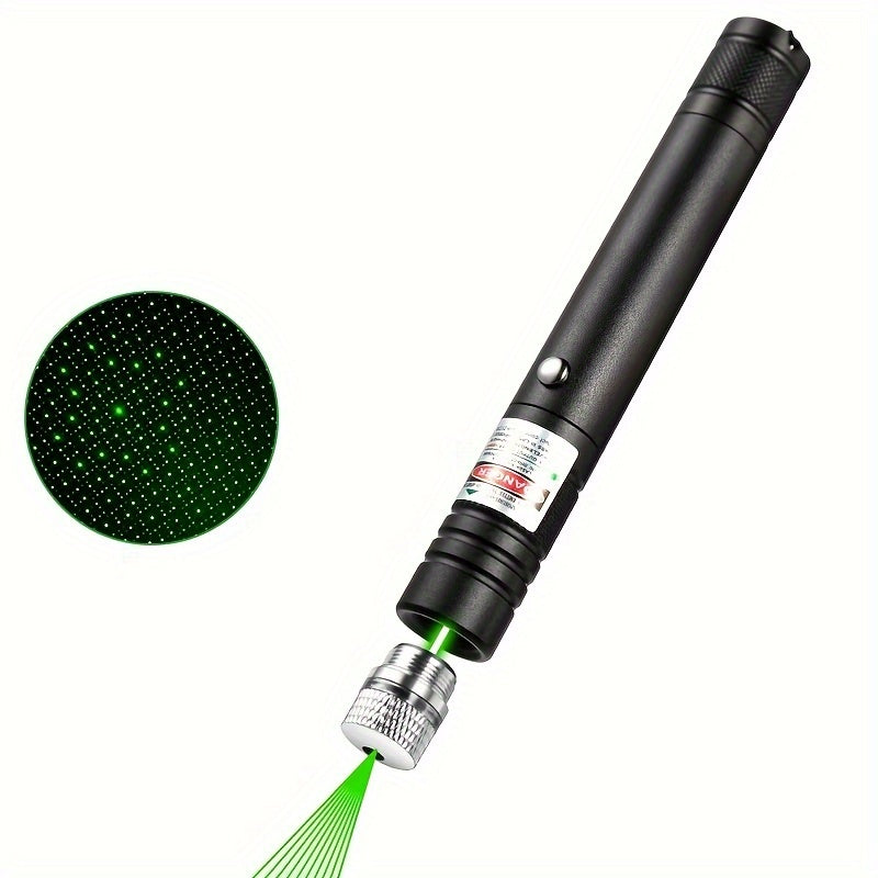 USB Rechargeable Green Laser Pointer Flashlight
