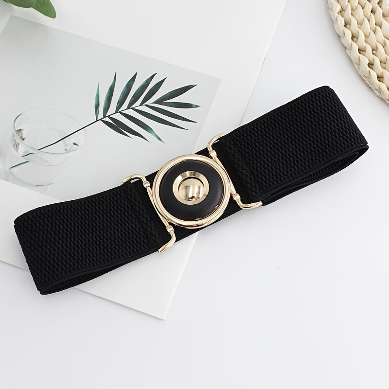 Women's Skinny Waist Belt Cover for Dress Coat