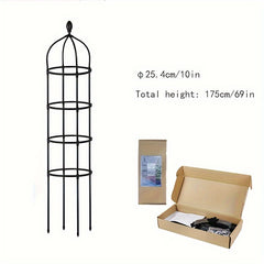 Garden Obelisk 25 10in Iron Pipe Climbing Vine Flower Rack