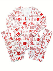 Christmas Long Sleeve Lounge Jumpsuit
