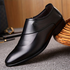 Men's Slip On Formal Shoes Wear resistant Non Slip Smart Casual Shoes