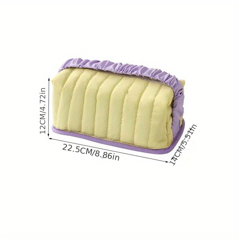 Makeup Bag Toast Bread Type Wash Bag for Business Trips