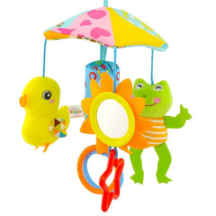 Baby Stroller Crib Hanging Toy Music Plush Cartoon Soothes