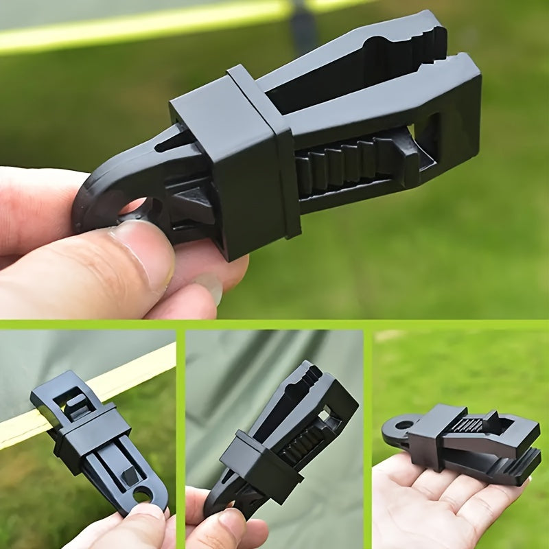 Tarpaulin Tarp Fixing Clip Canopy Windproof Buckle