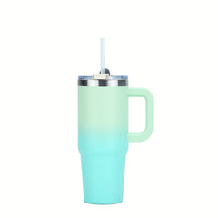 WATERSY 40oz Tumbler w/ Handle & Straw Stainless Steel Vacuum Insulated Hot
