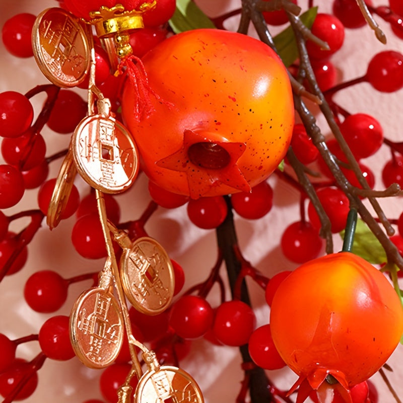 Lucky Fruits Year Hanging Ornaments for Spring Decor