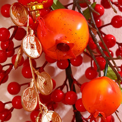 Lucky Fruits Year Hanging Ornaments for Spring Decor