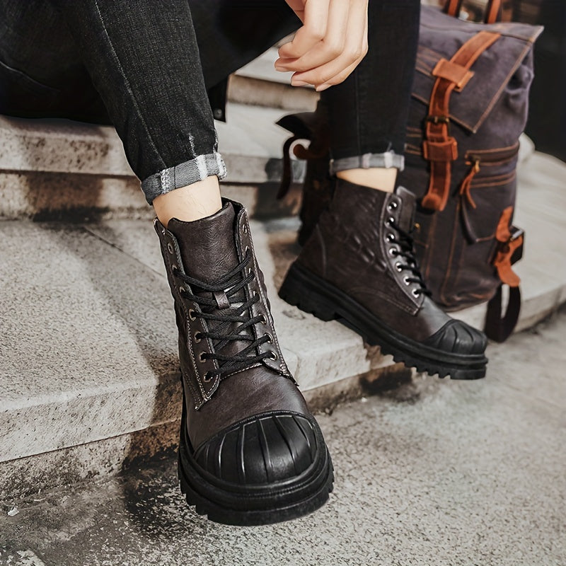 Women's Non-Slip Lace-Up High-Top Hiking Boots