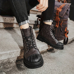 Women's Non-Slip Lace-Up High-Top Hiking Boots