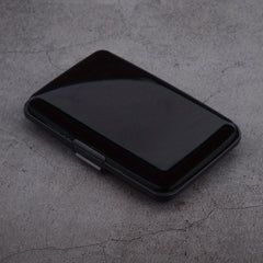 Stylish Aluminum Card Holder for Secure Credit Card Protection