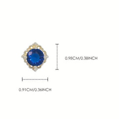 3D Nail Art Rhinestones Zircon Nail Rhinestones Metal Gems Jewels Stones