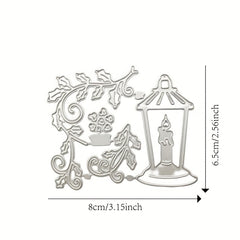 1pc Christmas Metal Cutting Dies Stencils DIY Card Making Scrapbook Craft