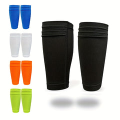 Soccer Leg Socks w/ Double Pocket, Prevent Sliding