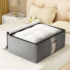 Large Capacity Quilts Storage Bag w/ Handles - Household Organizer