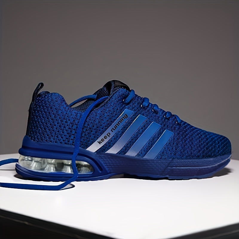 Men's Lace Up Sneakers With Air Cushion Athletic Shoes