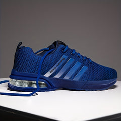 Men's Lace Up Sneakers With Air Cushion Athletic Shoes