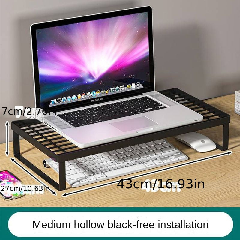 Desktop Computer Riser Laptop Stand Grill