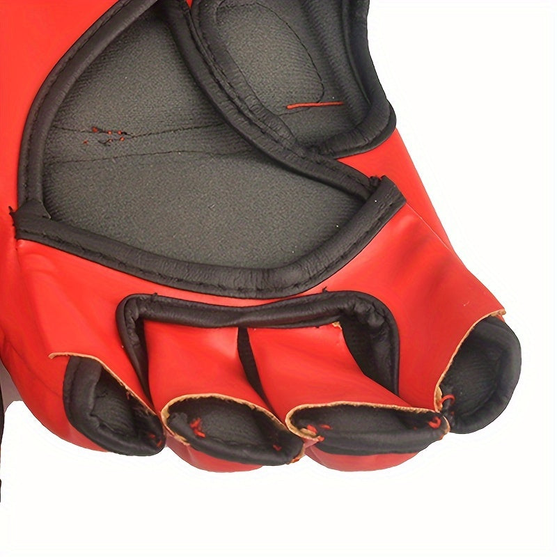 Thicken Boxing Gloves Half Finger for Muay Thai Punching