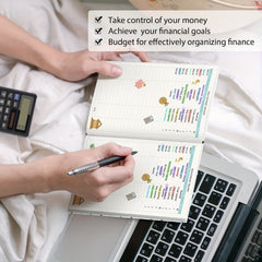 Budget Planner Expense Tracker Hardcover Monthly Budget Book