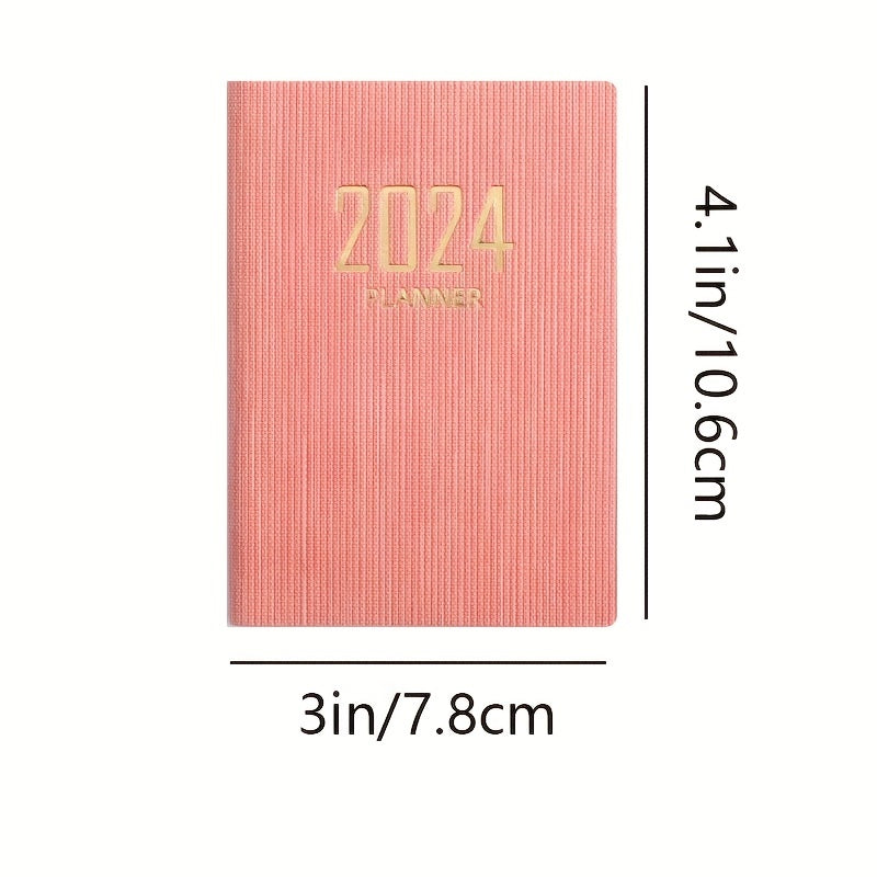 A7 Planner Schedule Notebook 60 Sheets 120 Pages