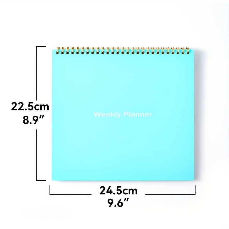 1pc Weekly Daily Calendar Planner Notepad Journal For School Office