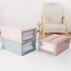 5L Stackable Clear Plastic Storage Box Perfect for Organizing