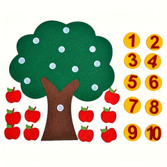 Felt Learning Board Children's Busy Board DIY Puzzle Toy