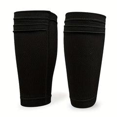 Soccer Leg Socks w/ Double Pocket, Prevent Sliding