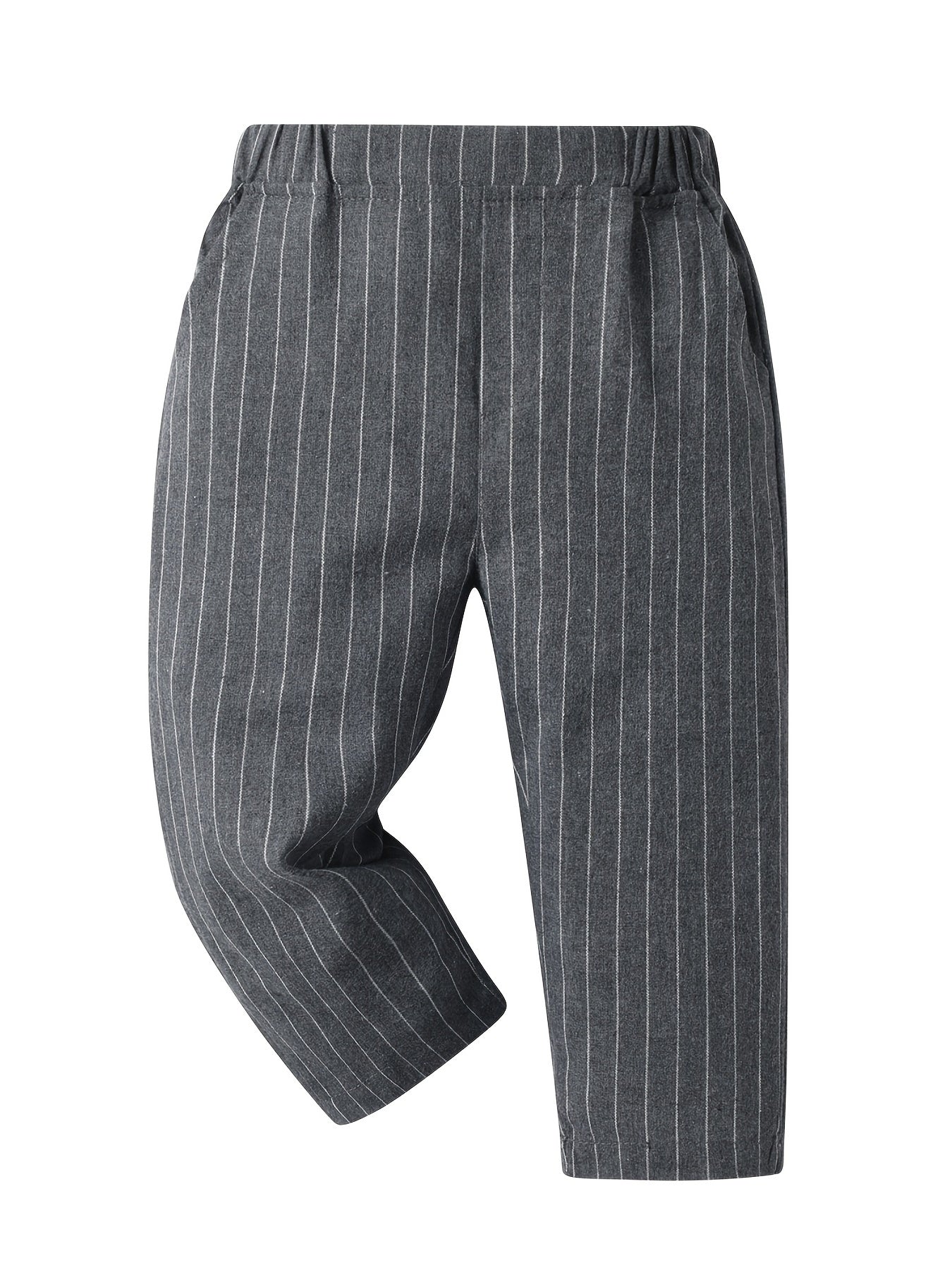 Infant Boys 3pcs Gentleman Suit Shirt Pants Vest With Bow
