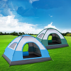 Thickened Rain Proof Outdoor Camping Tent Coldproof Portable Tent