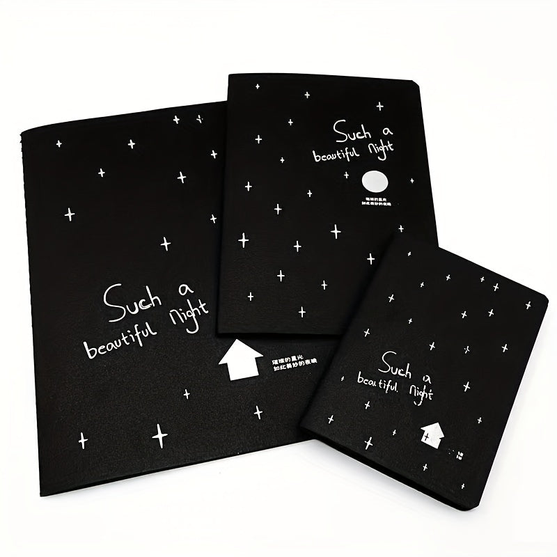 60 Pages of Blank Cardboard Painting Notebook