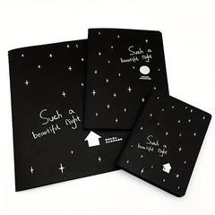 60 Pages of Blank Cardboard Painting Notebook