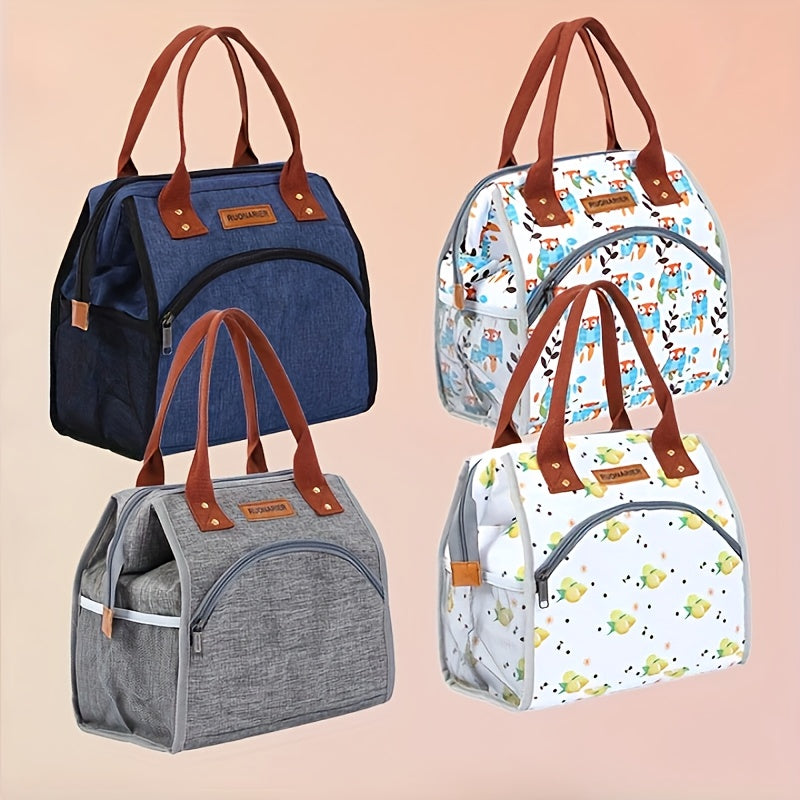 Personalized Insulated Lunch Bag Leakproof Custom Text