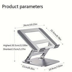 Foldable Laptop Stand Portable Notebook Support Base Holder Adjustable Riser