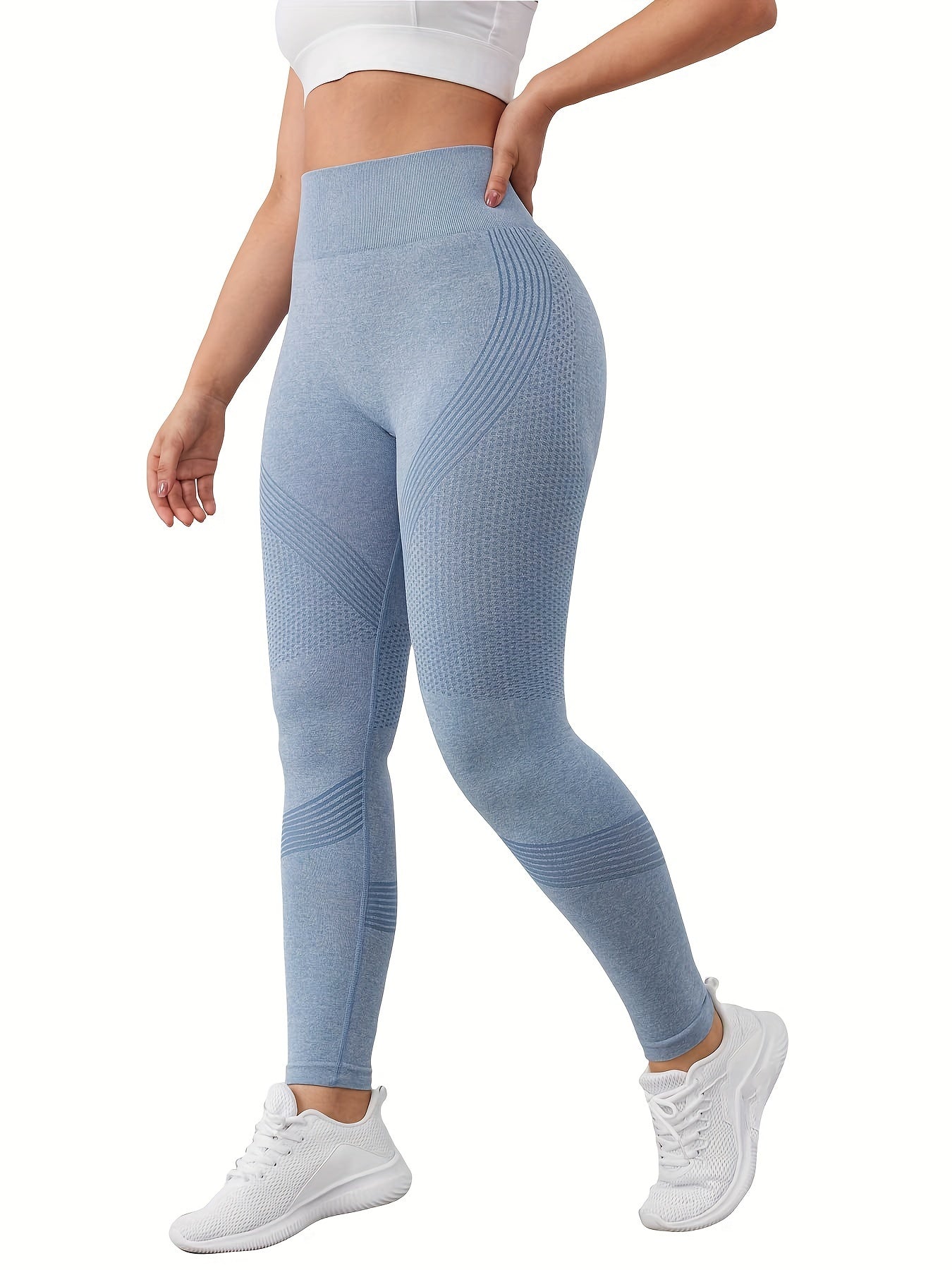 High Waist Tummy Control Yoga Pants Quick Dry Sports Leggings