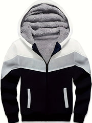 Boys Fleece Zip Up Jacket for Spring & Fall
