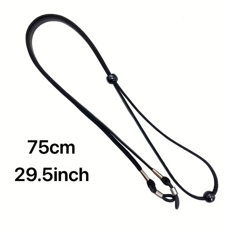 Solid Sports Glasses Strap Anti Slip Eyewear Retainer Lanyard