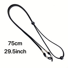 Solid Sports Glasses Strap Anti Slip Eyewear Retainer Lanyard