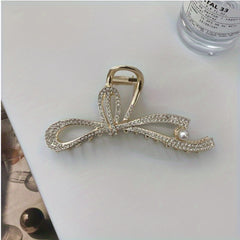 3pcs Rhinestone Butterfly Hair Claw for Women Girls
