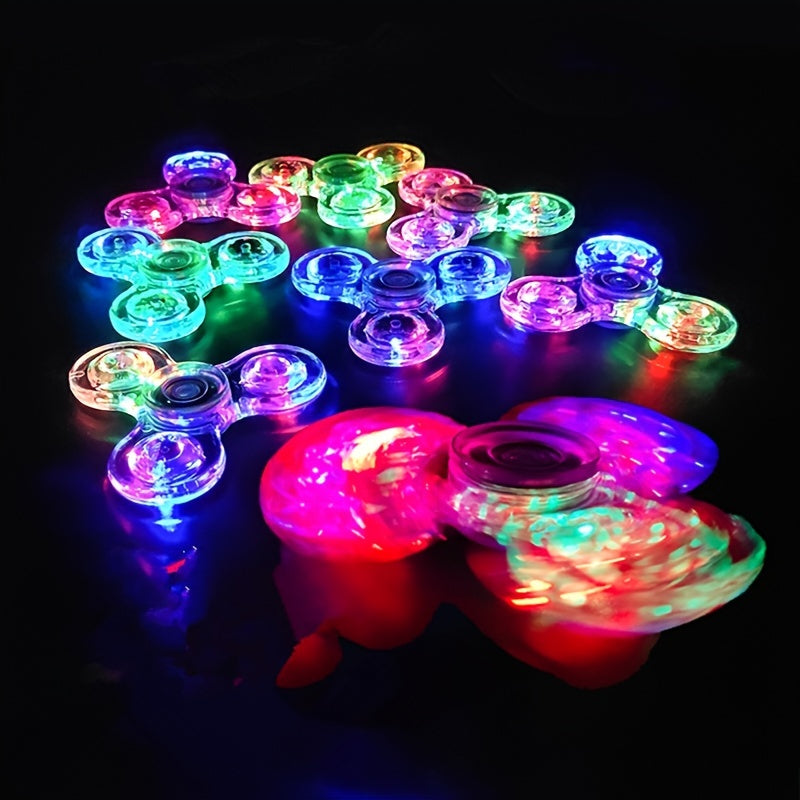 Colorful Fingertip Gyroscope Luminous Toy for Children