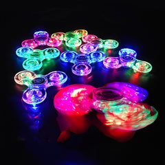Colorful Fingertip Gyroscope Luminous Toy for Children