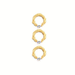 4pcs Skinny Scarf & Hair Tie Set for Women