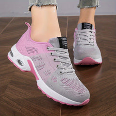 Women's Air Cushion Running Shoes Casual Mesh Breathable Outdoor Sneakers