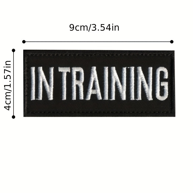 Service Dog Patch for Pet Harness- Training Seal Cloth Patch