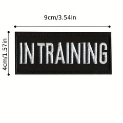 Service Dog Patch for Pet Harness- Training Seal Cloth Patch