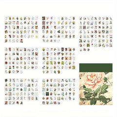 Vintage Museum Paper Pack - Flowers Plants Background for Journal Planner