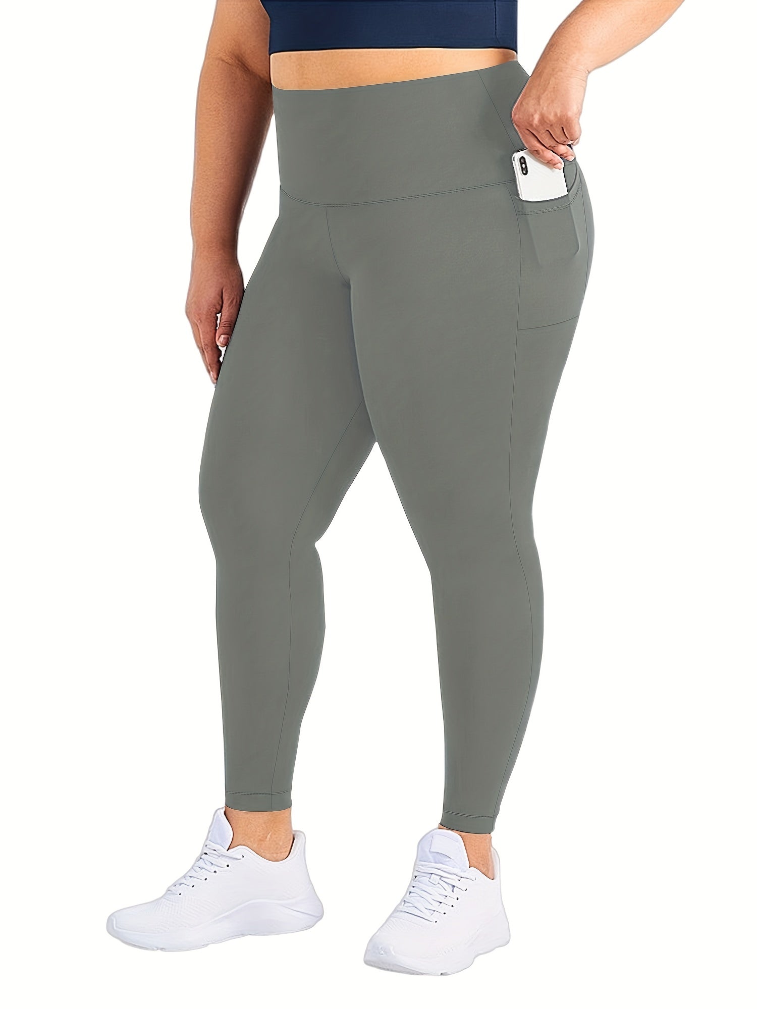  High Rise Skinny Leggings with Pockets
