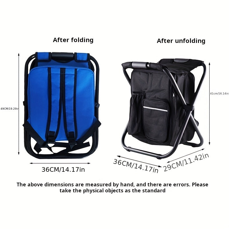 Lightweight Folding Backpack Stool for Camping