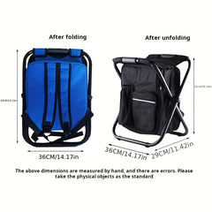 Lightweight Folding Backpack Stool for Camping